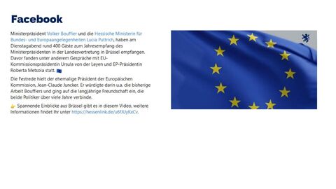 Facebook-Post vom 19. Mai 2022