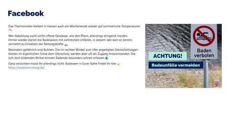 Facebook-Post vom 02.07.2022