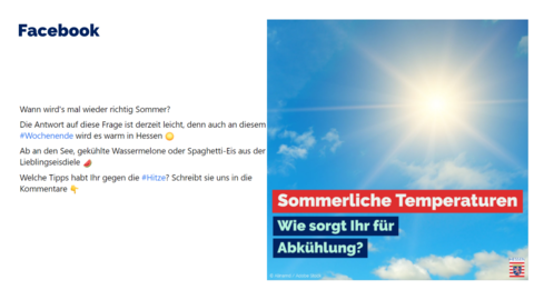 Facebook-Post vom 16. Juli 2022 Facebook-Post vom 16. Juli 2022
