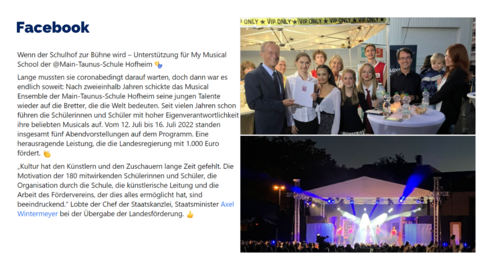 Facebook-Post vom 17. Juli 2022 Facebook-Post vom 17. Juli 2022
