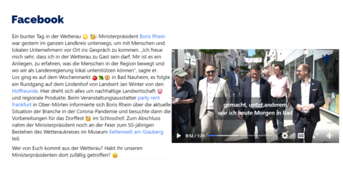 Facebook-Post vom 23. Juli 2022 Facebook-Post vom 23. Juli 2022