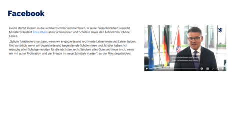Facebook-Post vom 22. Juli 2022 Facebook-Post vom 22. Juli 2022