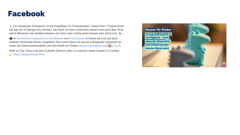 Facebook-Post vom 20. August 2022