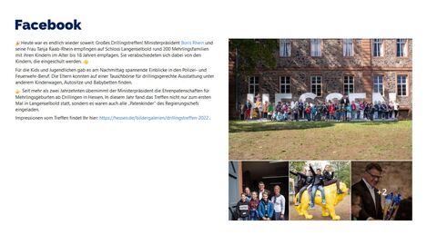 Facebook-Post vom 17. September 2022