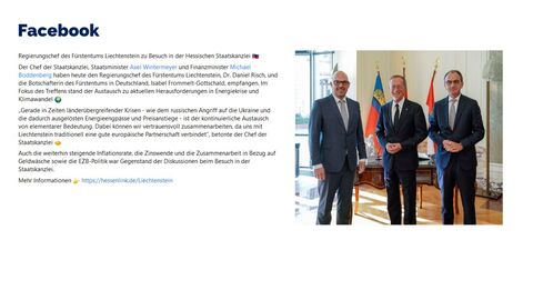 Facebook-Post vom 26. September 2022