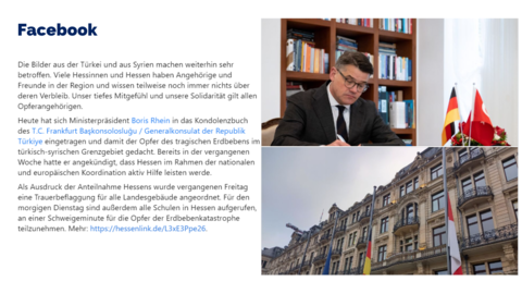 Facebook-Post von Montag, 13. Februar 2023 um 17:20