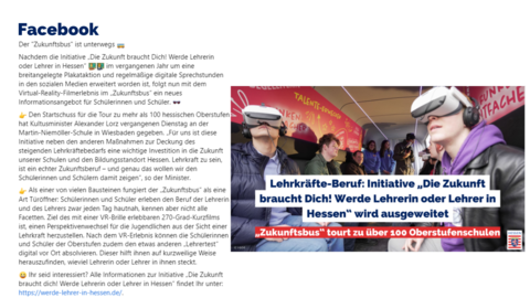 Facebook-Post von Freitag, 10. März 2023 um 08:05