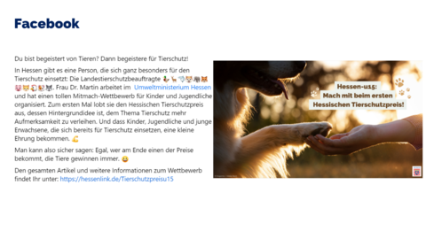 Facebook-Post von Montag, 20. März 2023 um 09:12