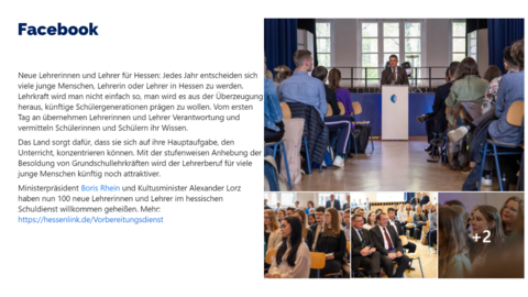 Facebook-Post vom 03.05.2023