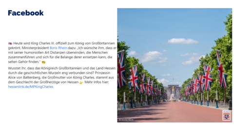 Facebook-Post vom 06.05.2023