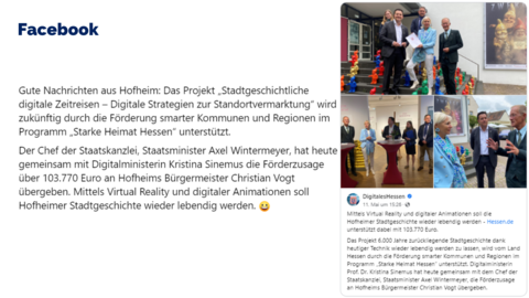 Facebook-Post vom 11.05.2023