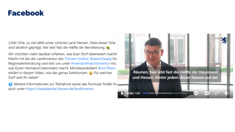 Facebook-Post vom 13.05.2023