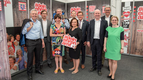 Kabinettsausschuss Demografie tagt auf dem Hessentag in Pfungstadt