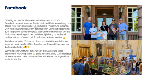 Facebook-Post vom 20. Juni 2023