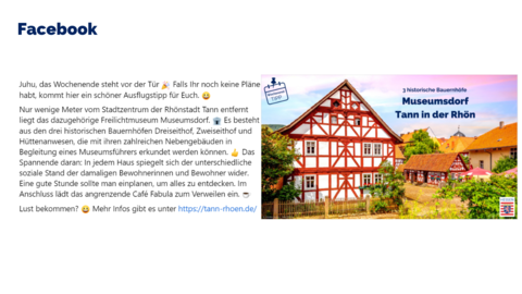 Facebook-Post vom 24. Juni 2023