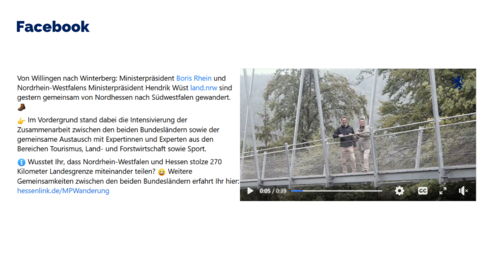 Facebook-Post vom 1.August 2023