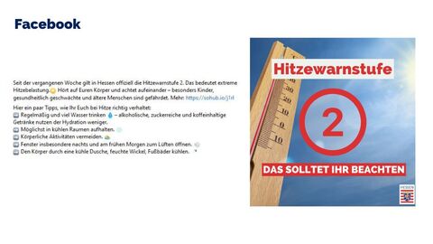 Facebook-Post vom 21. August 2023 Facebook-Post vom 21. August 2023