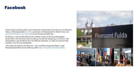 Facebook-Post vom 26. August 2023 Facebook-Post vom 26. August 2023