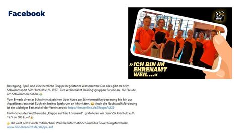 Facebook-Post vom 27. August 2023 Facebook-Post vom 27. August 2023