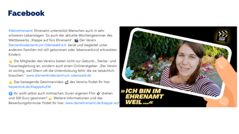 Facebook-Post vom 5. November 2023