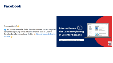 Facebook-Post vom 10. Februar 2024