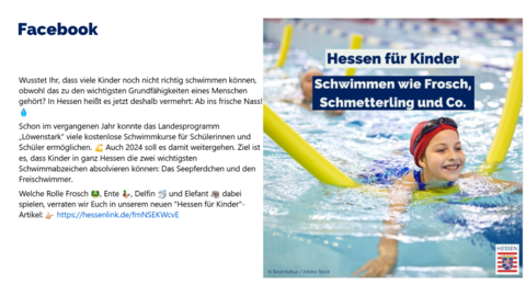 Facebook-Post vom 17. Februar 2024