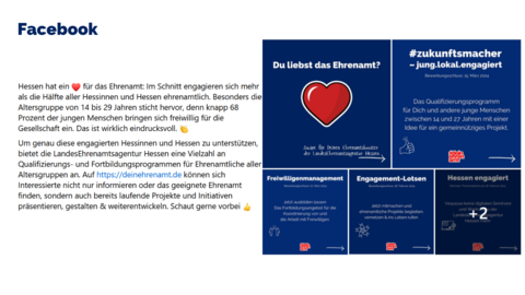 Facebook-Post vom 21. Februar 2024