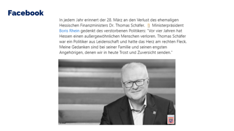 Facebook-Post vom 28. März 2024