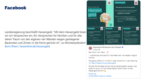 Facebook-Post vom 22. April 2024