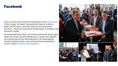 Facebook-Post von Samstag, 25. Mai 2024 um 16:27