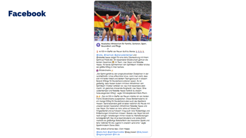 Facebook-Post vom 09. August 2024 Facebook-Post vom 09. August 2024