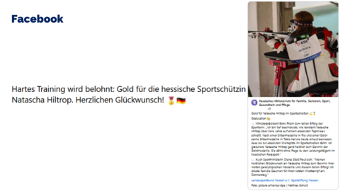 Facebook-Post vom 3. September 2024