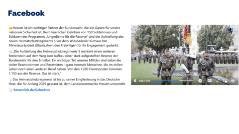 Facebook-Post vom 11. Oktober 2024 Facebook-Post vom 11. Oktober 2024