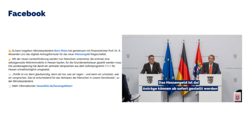 Facebook-Post vom 19. September 2024