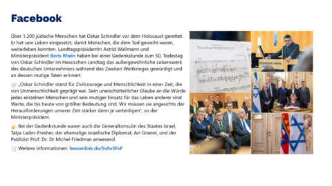 Facebook-Post vom 9. Oktober 2024 Facebook-Post vom 9. Oktober 2024
