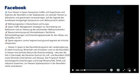 Facebook-Post vom 28. Februar 2025