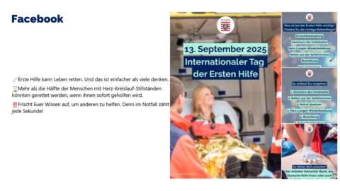 Facebook-Post vom 13. September 2025