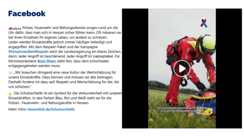 Facebook-Post vom 15. September 2025