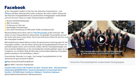 Facebook Post vom 25. September 2025