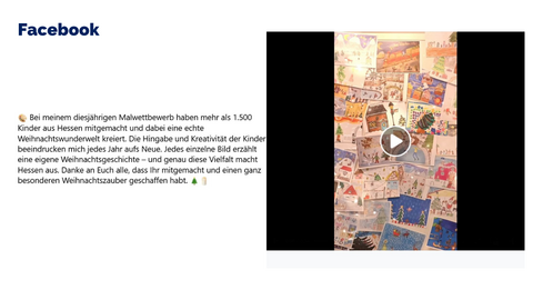 Facebook Post vom 7. Dezember 2025