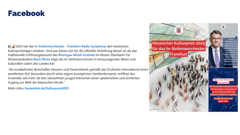 Facebook-Post vom 17. Februar 2026