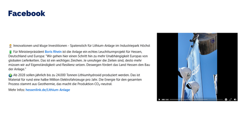 Facebook Post vom 23. April 2026