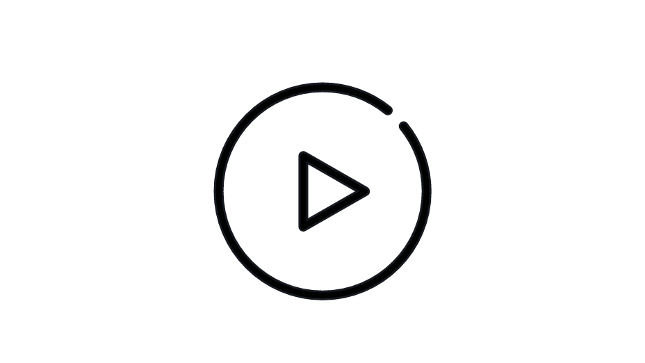 Play-Zeichen Der Knopf startet ein Video